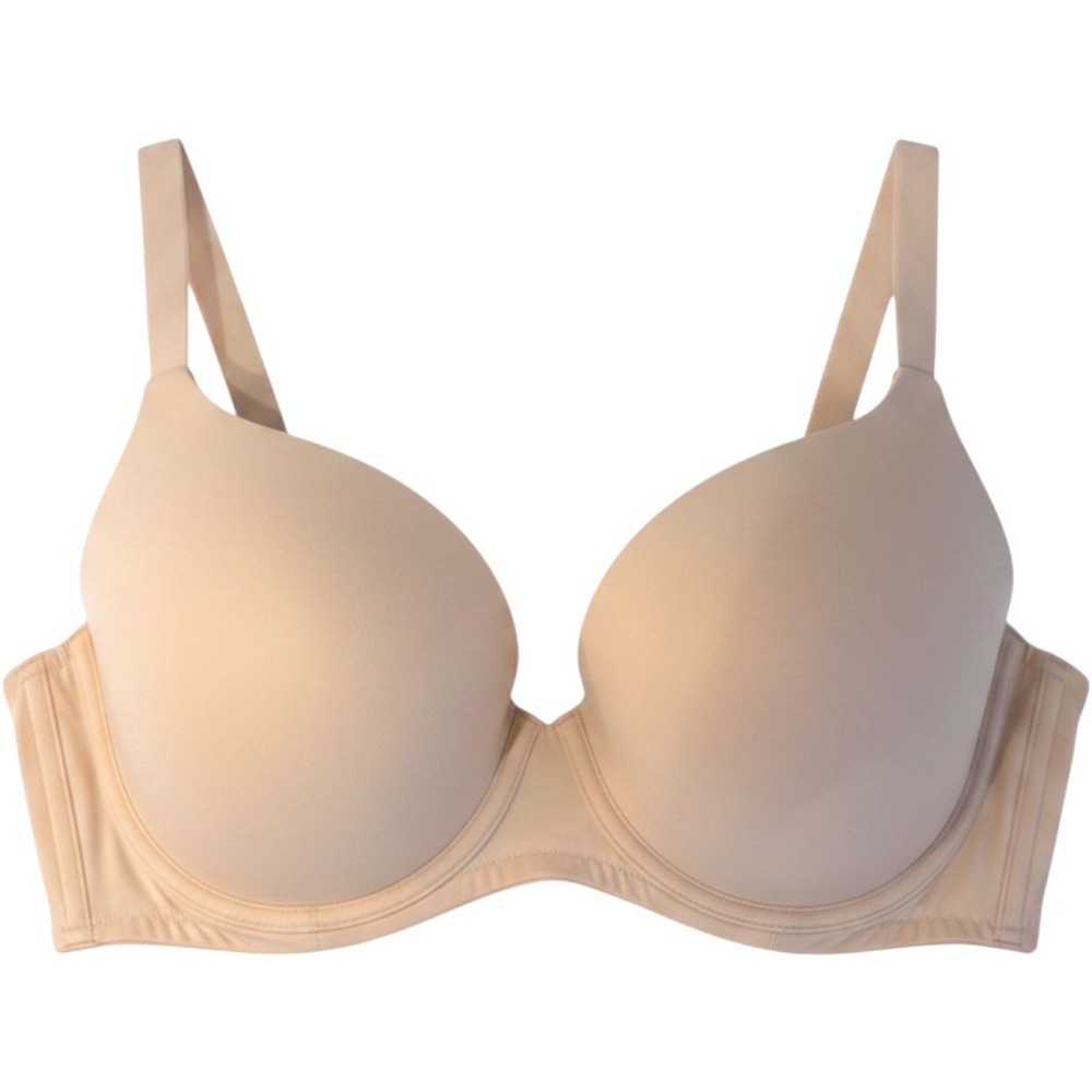 Soma Enbliss Lifting Demi Bra Beige Nude Underwire T-Shirt Bra 38D